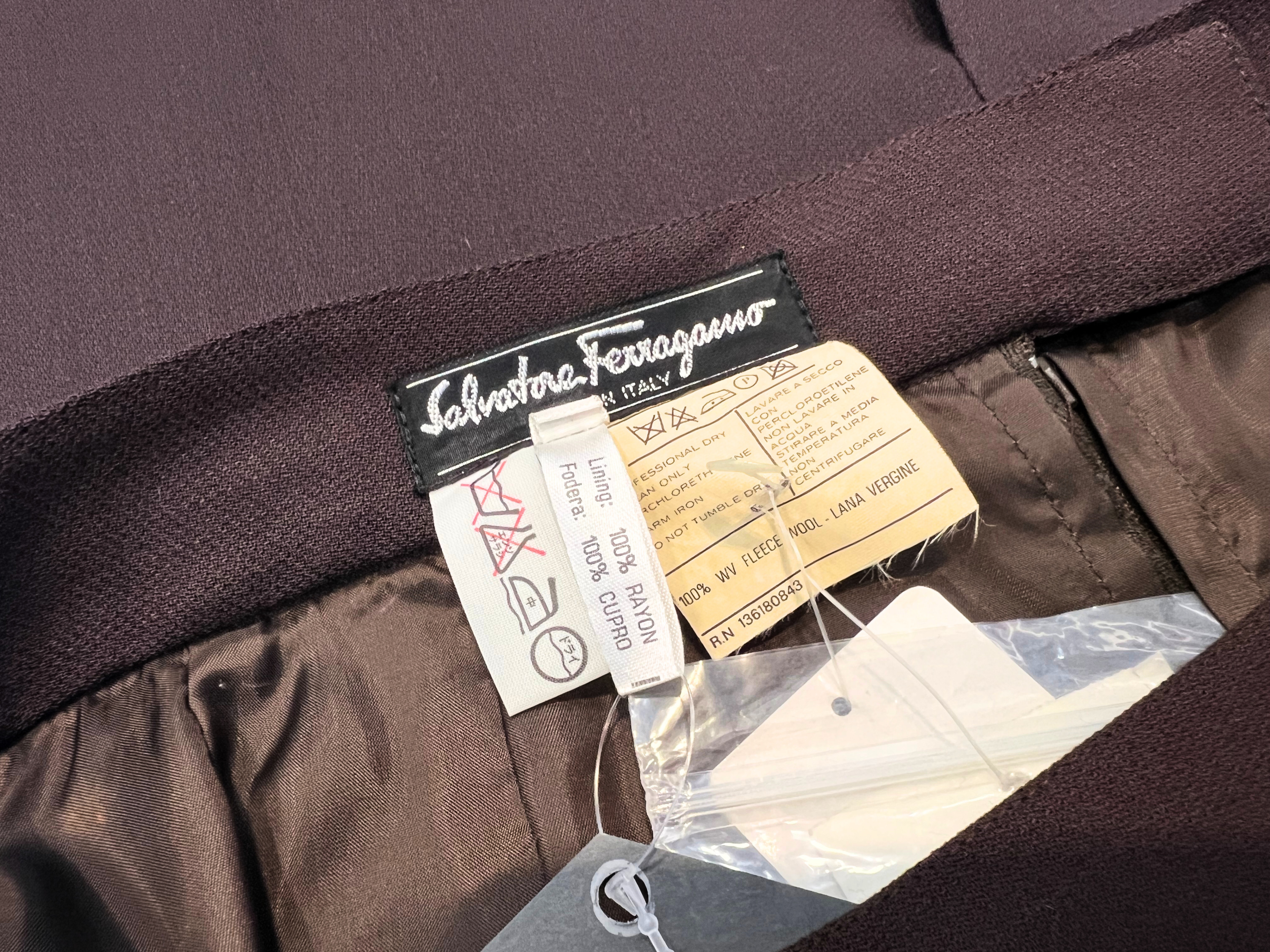 Ferragamo Cotton Short Skirt
