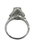 Natural Chrysoberyl Cat Eye's Diamond Ring