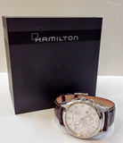 Hamilton Watch-Mens Leather Strap