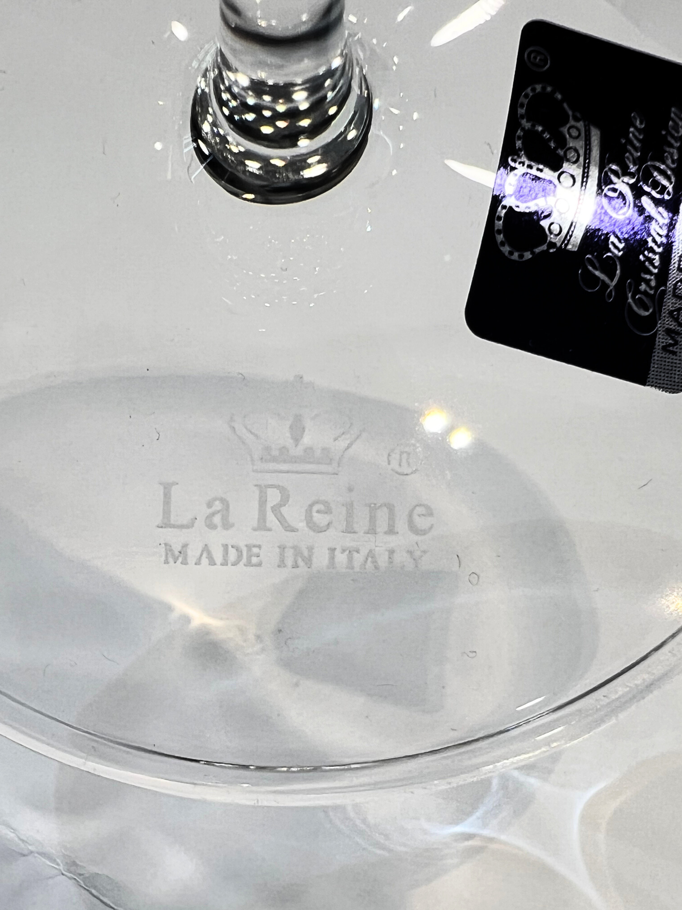 La Reine Venizia San Marco White Wine Glass Set Of 6