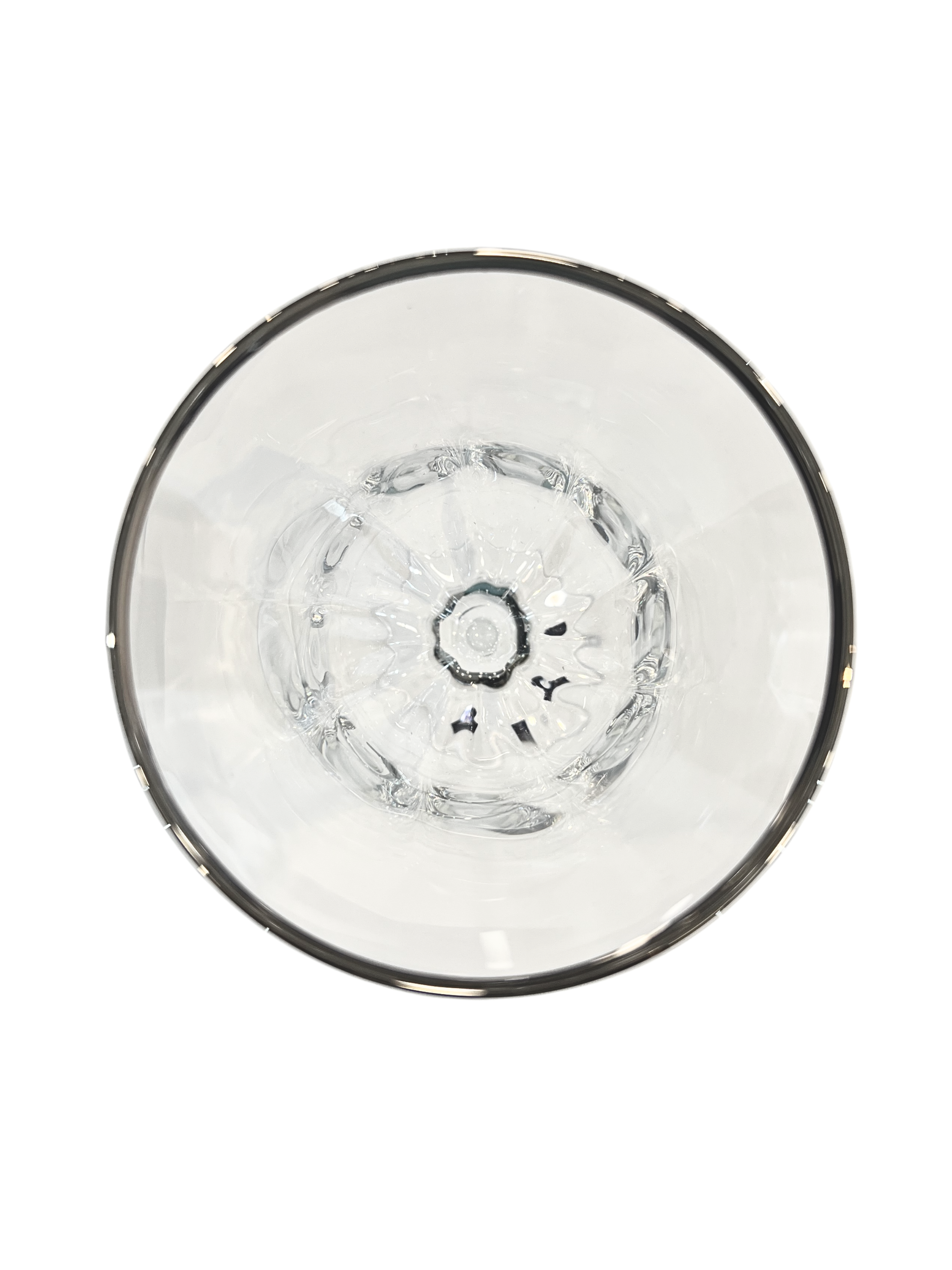 La Reine Venizia Platinum Red Wine Glass Set Of 6