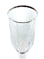 La Reine Venizia Platinum Red Wine Glass Set Of 6