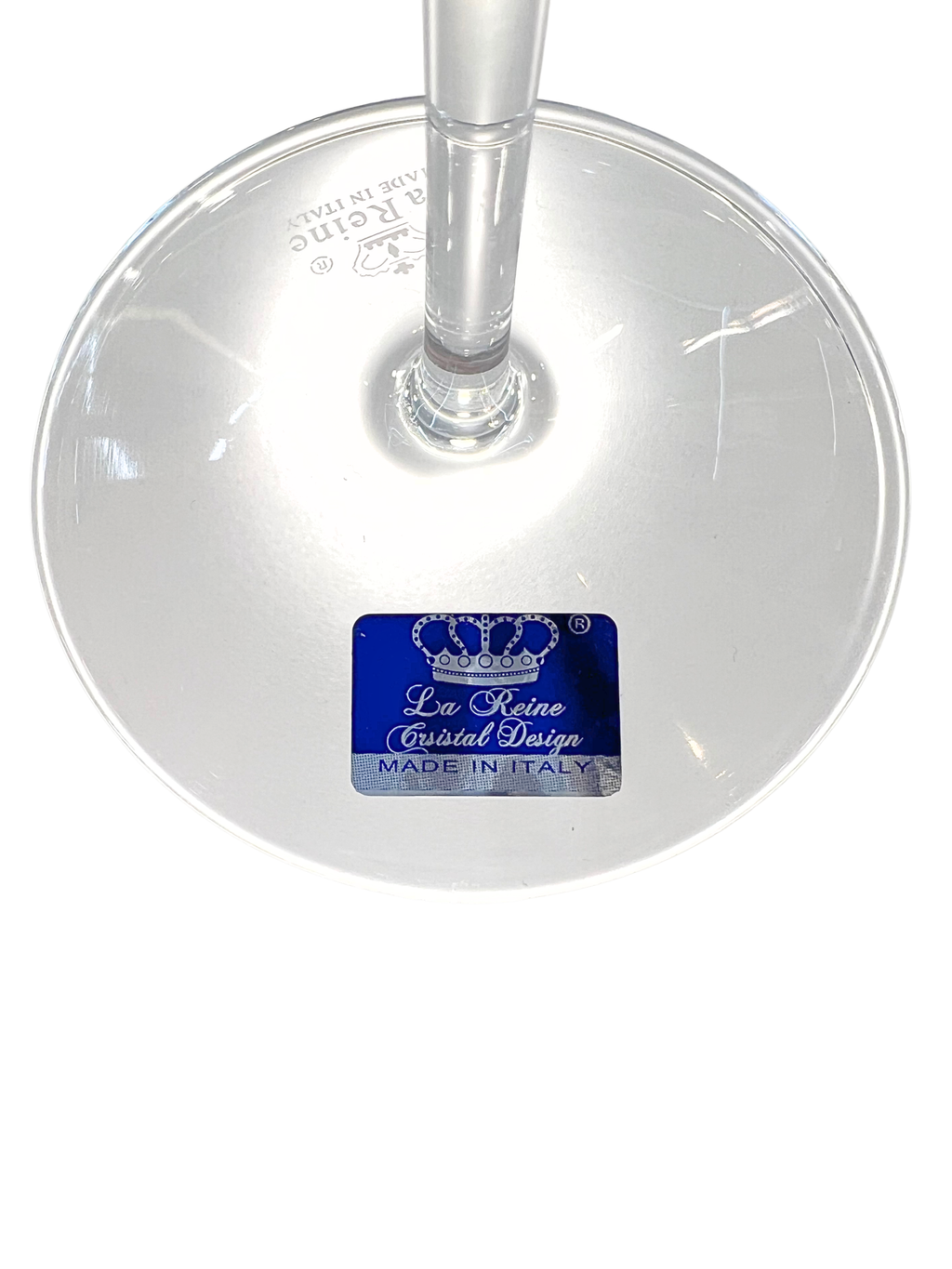 La Reine Venizia Platinum Red Wine Glass Set Of 6