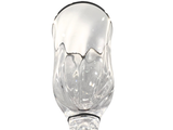 La Reine Venizia Platinum Champagne Glass Set Of 6