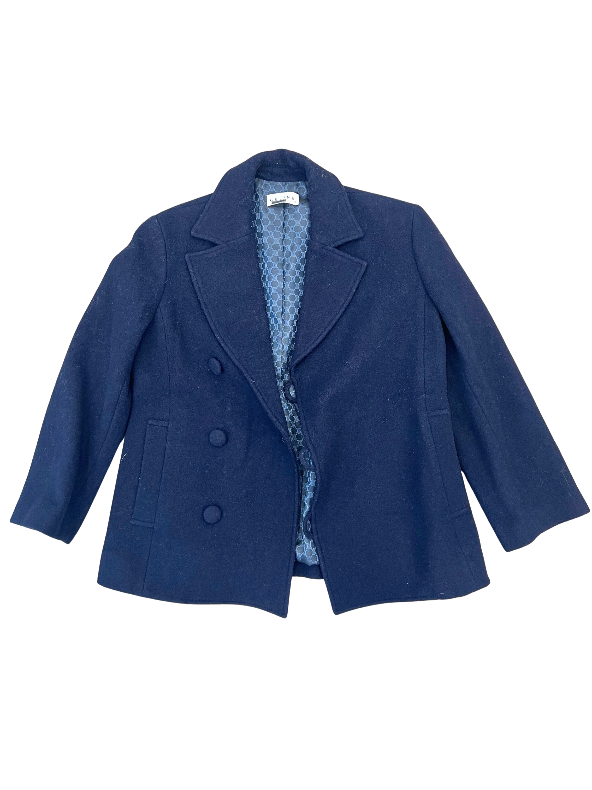 Celine Kids Wool Coat
