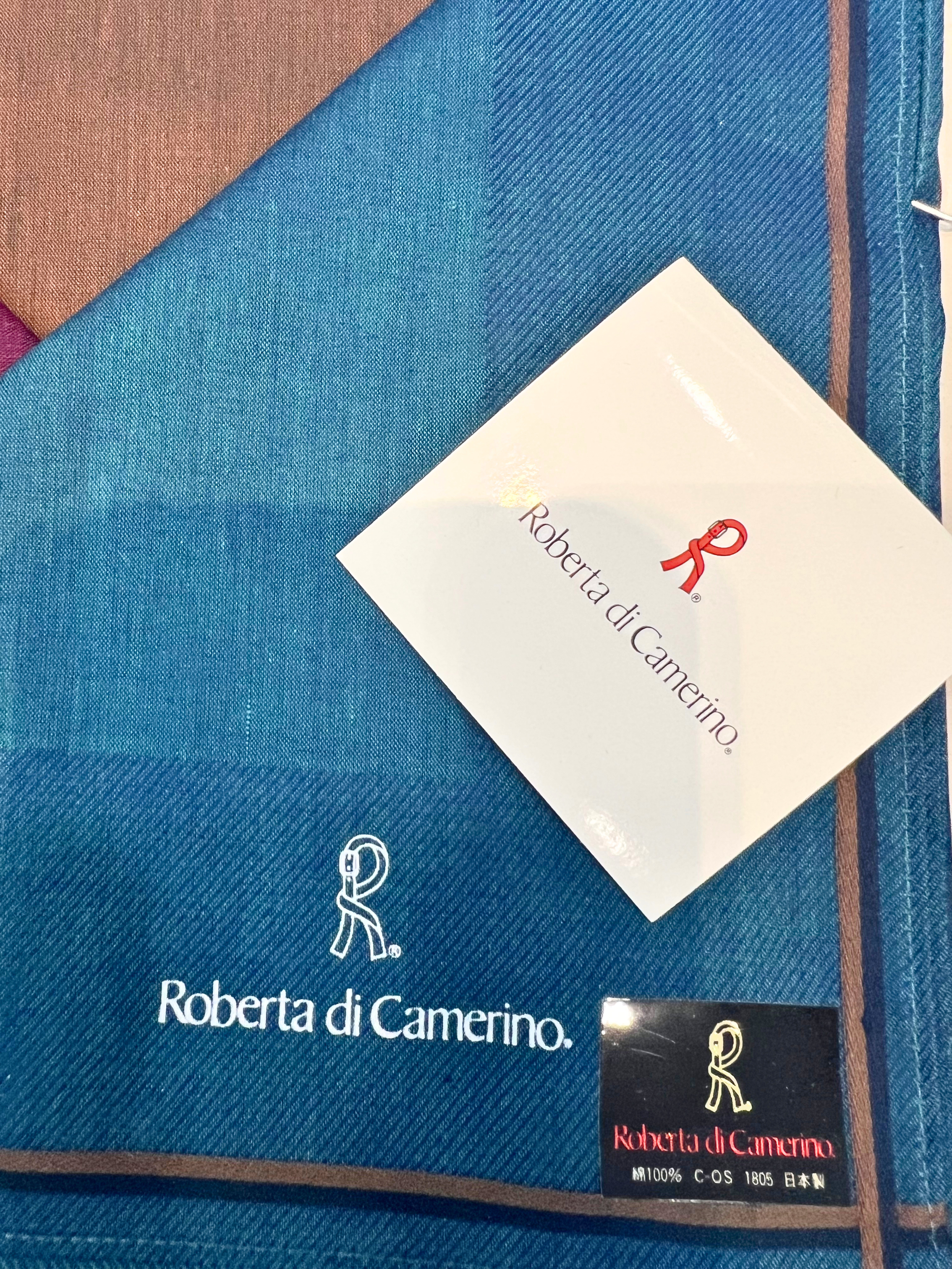 Roberta Di Camerino Cotton Hankerchief Set Of 3 Secondary image