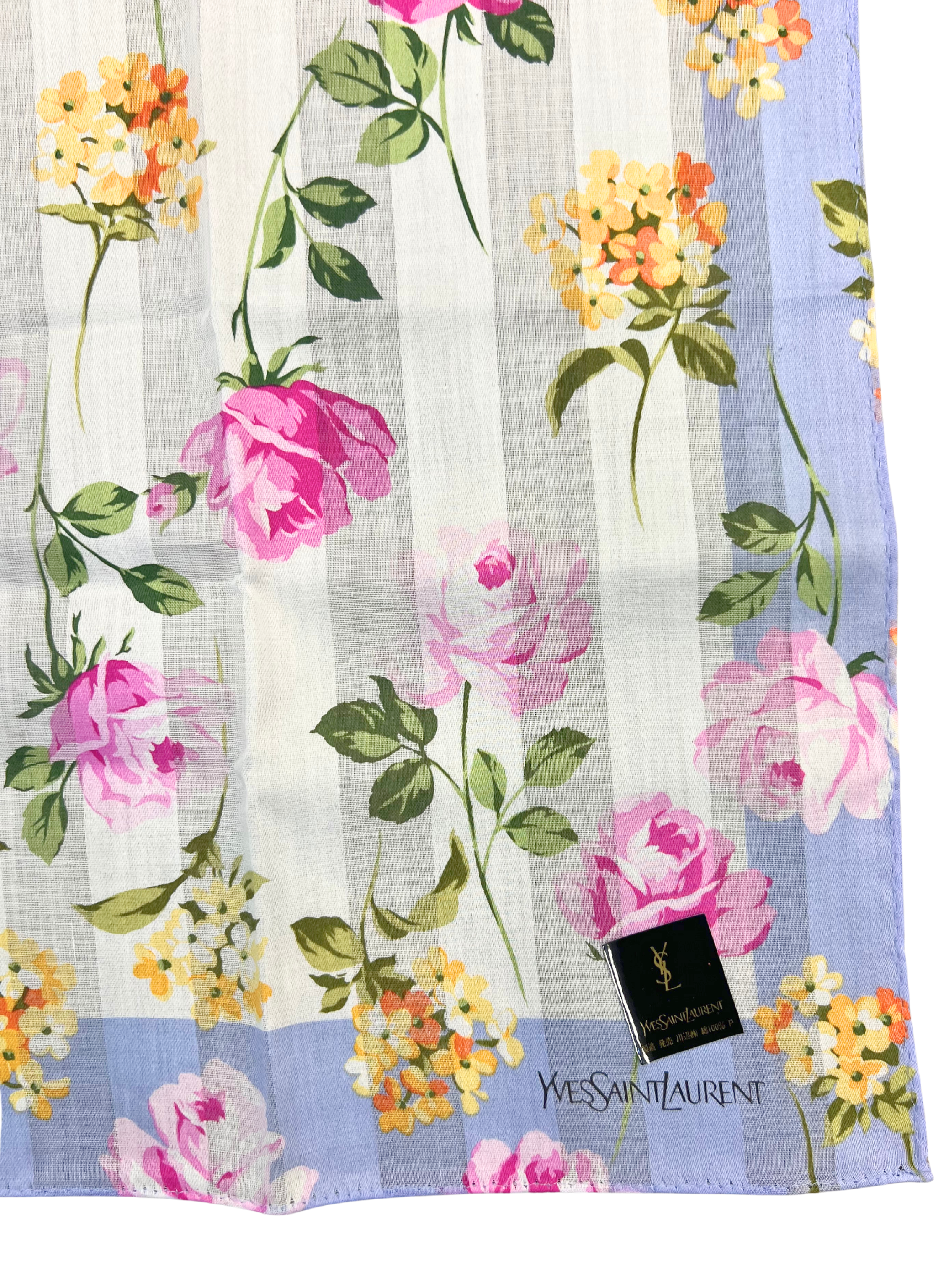 Yves Saint Laurent Cotton Handkerchief