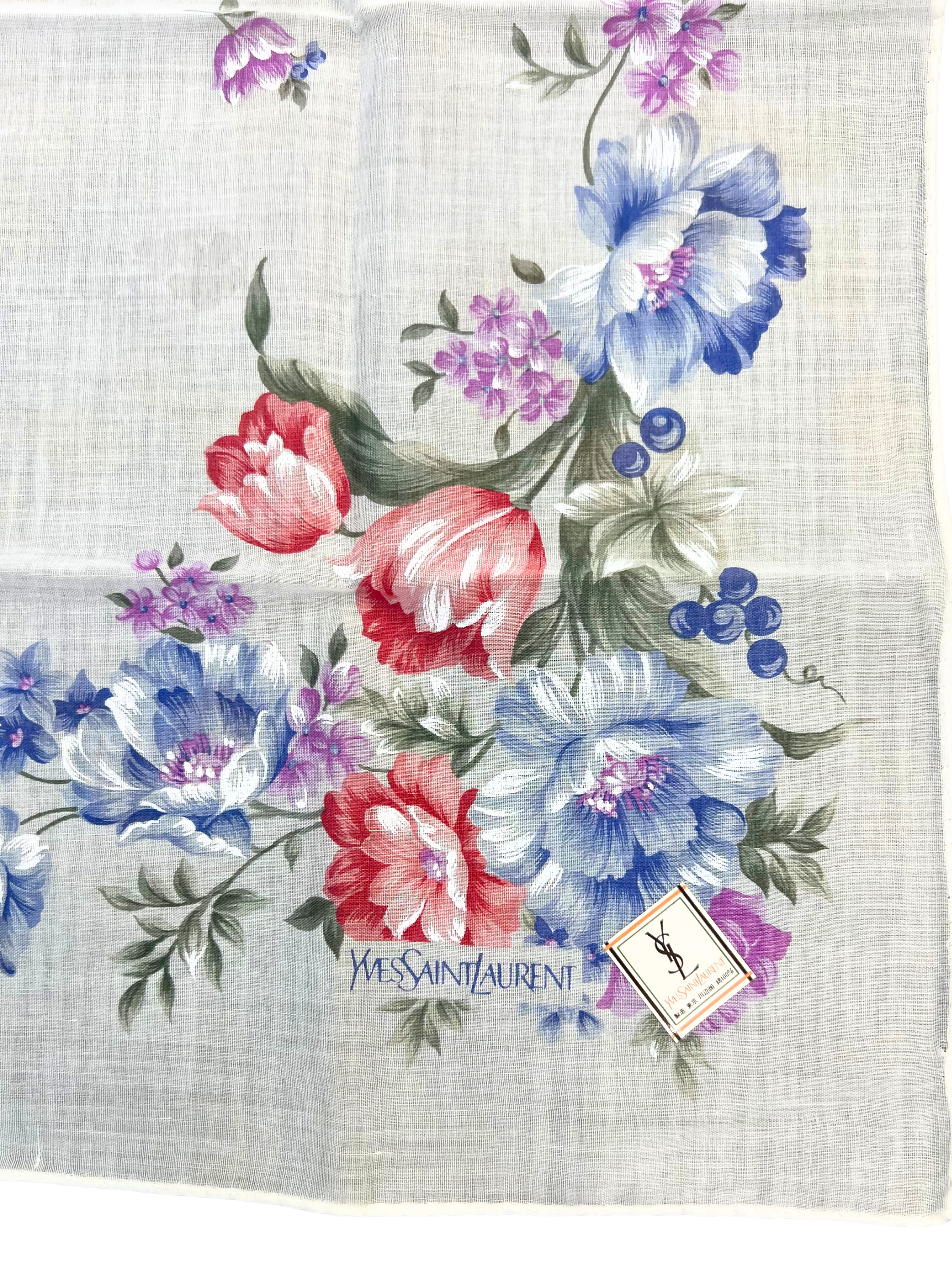 Yves Saint Laurent Cotton Handkerchief Secondary image
