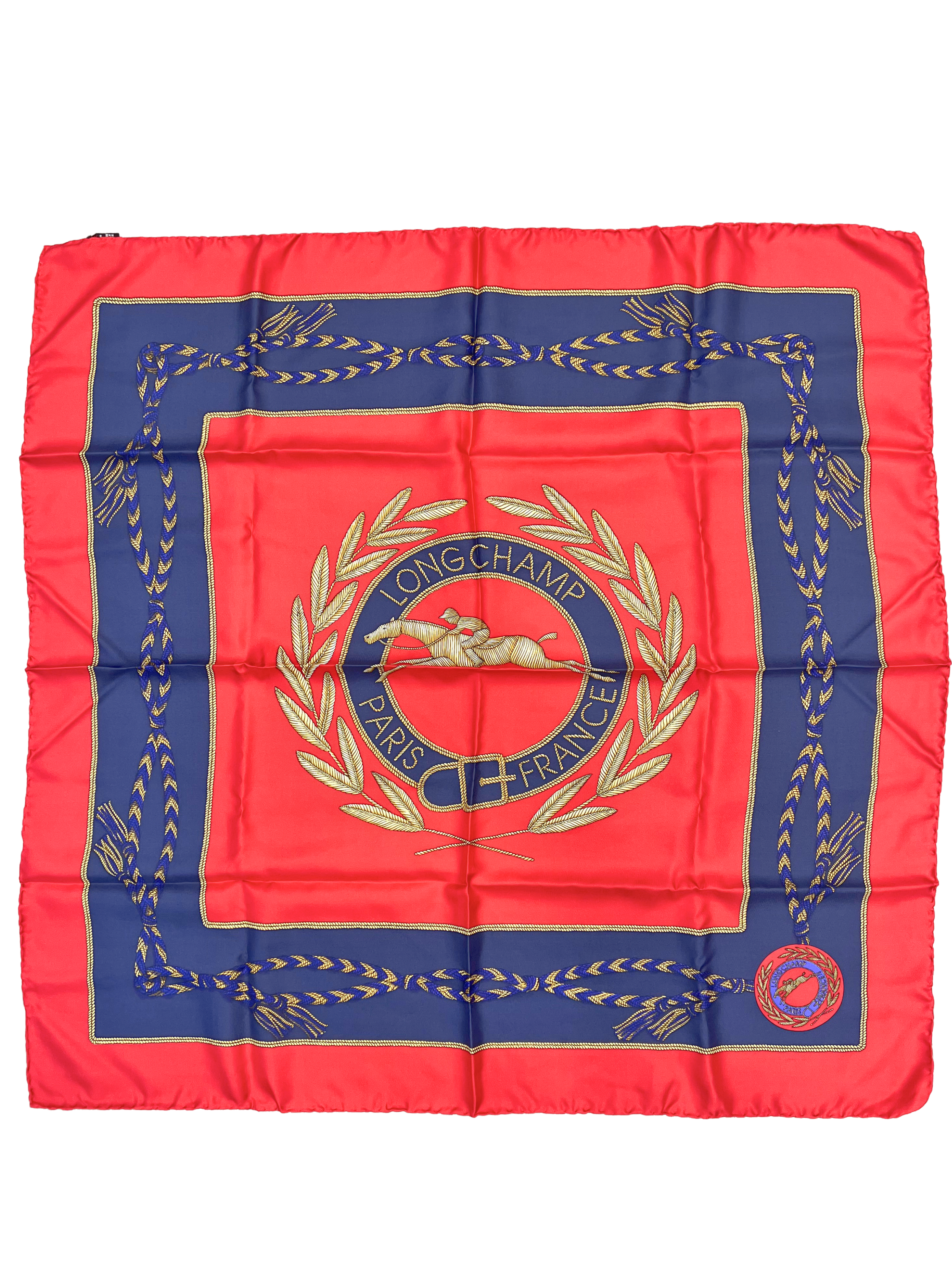 Longchamp Silk Scarf