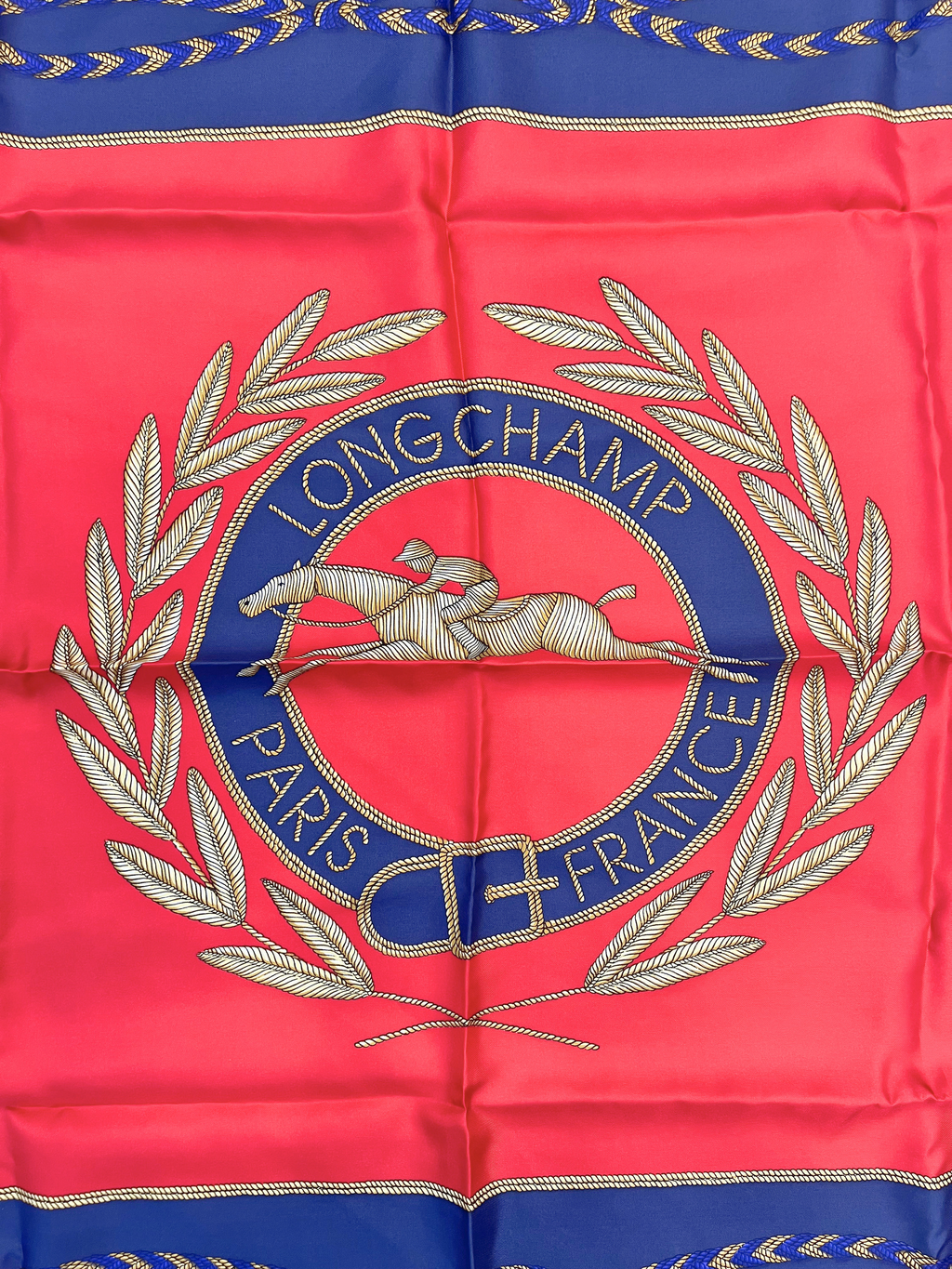 Longchamp Silk Scarf