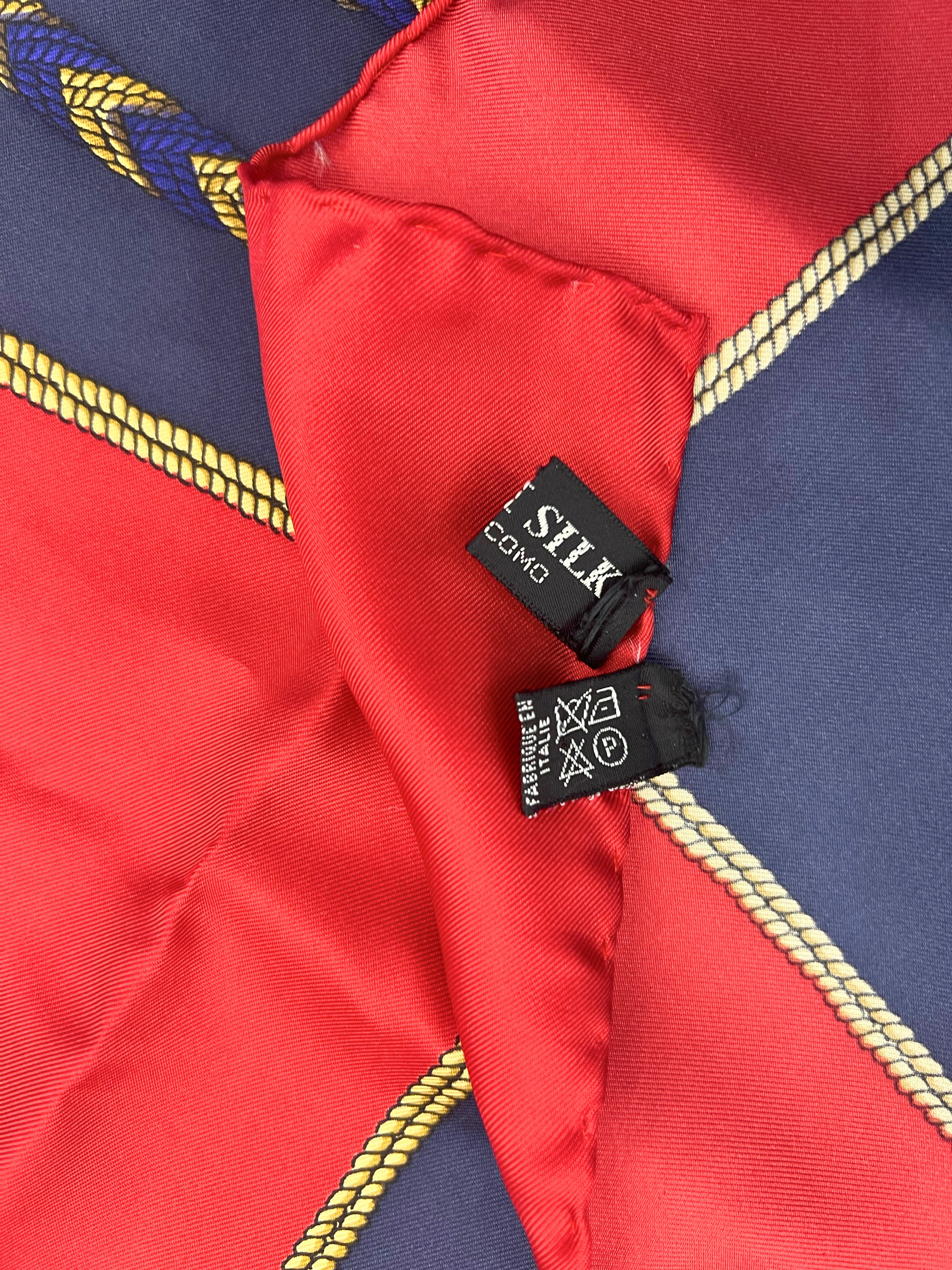 Longchamp Silk Scarf