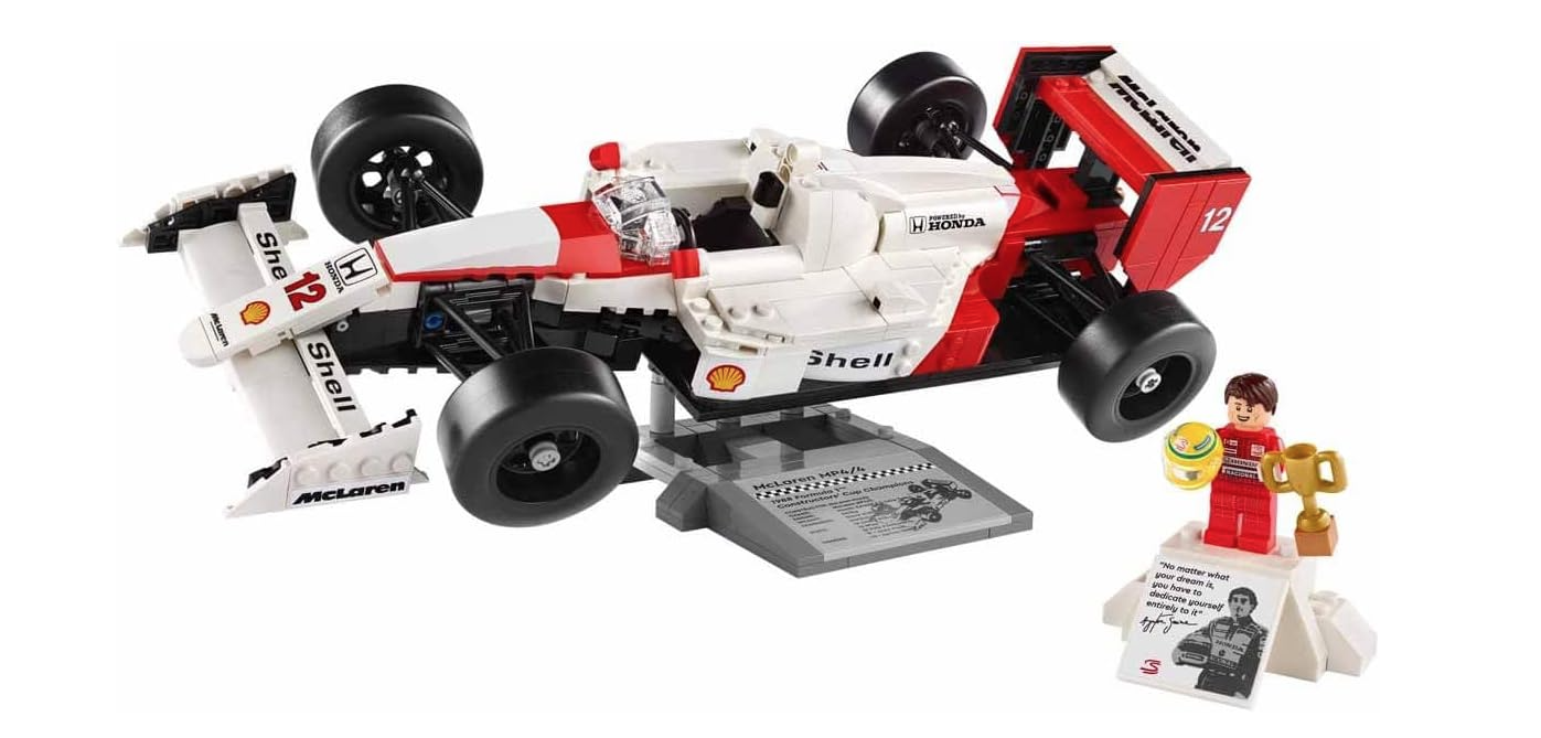 Lego Icon McLaren MP4/4 & Ayrton Senna Building Toys Secondary image
