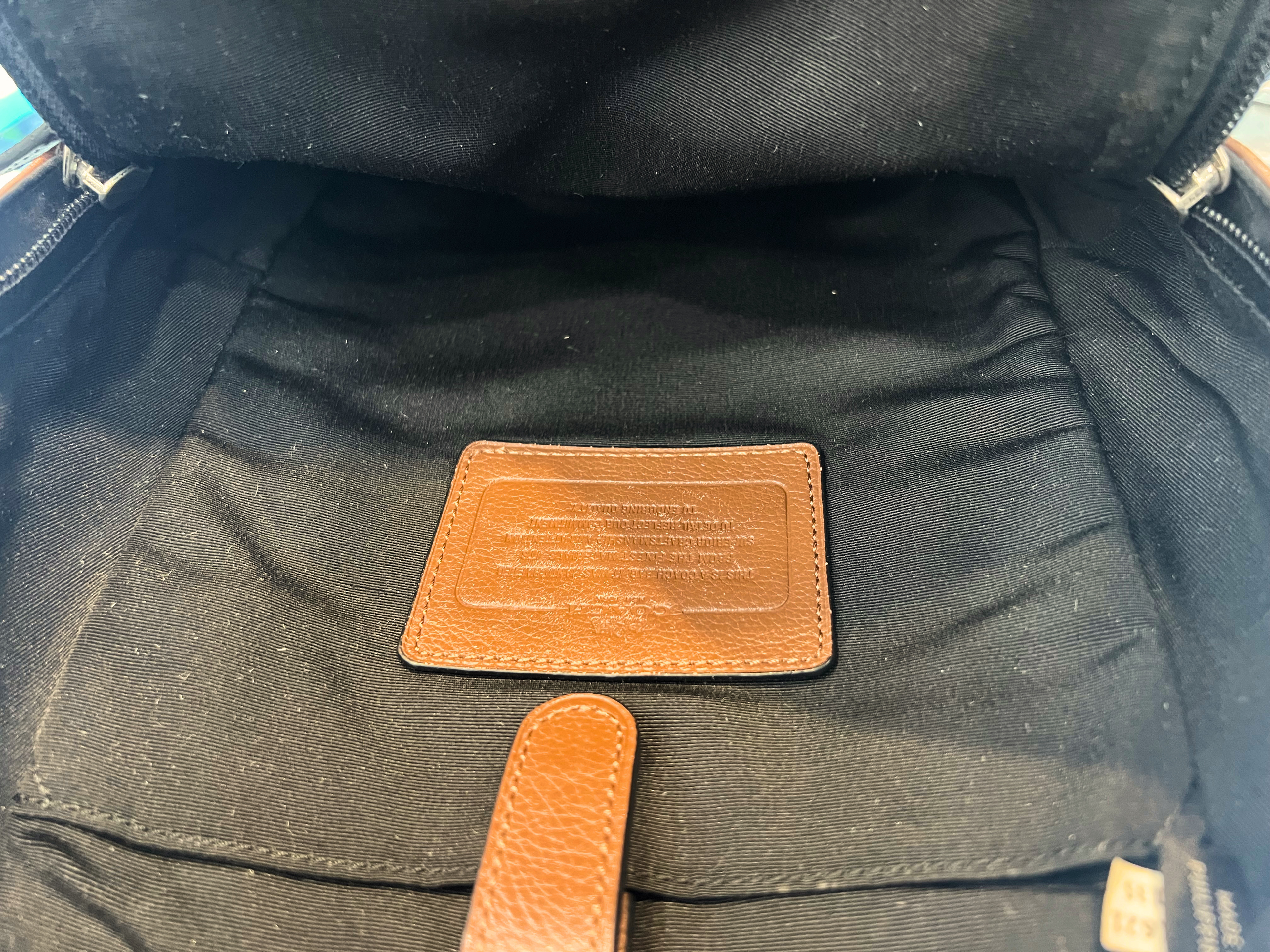 Coach Leather Shoulder Bag