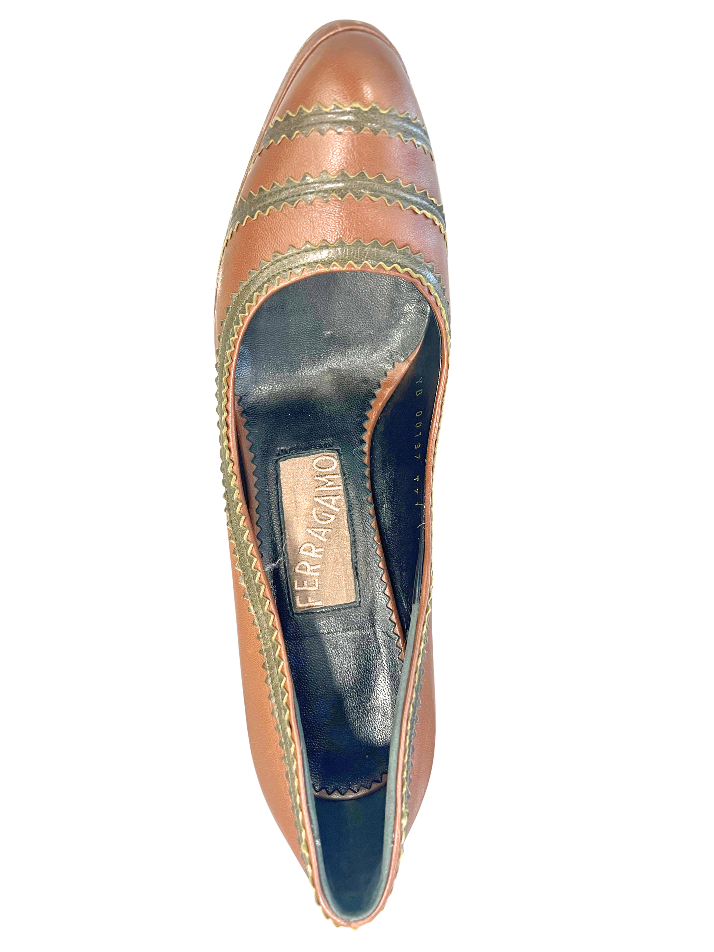 Ferragamo Leather Heels