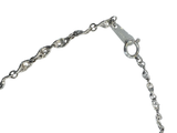 Black Opal Platinum Diamond Necklace