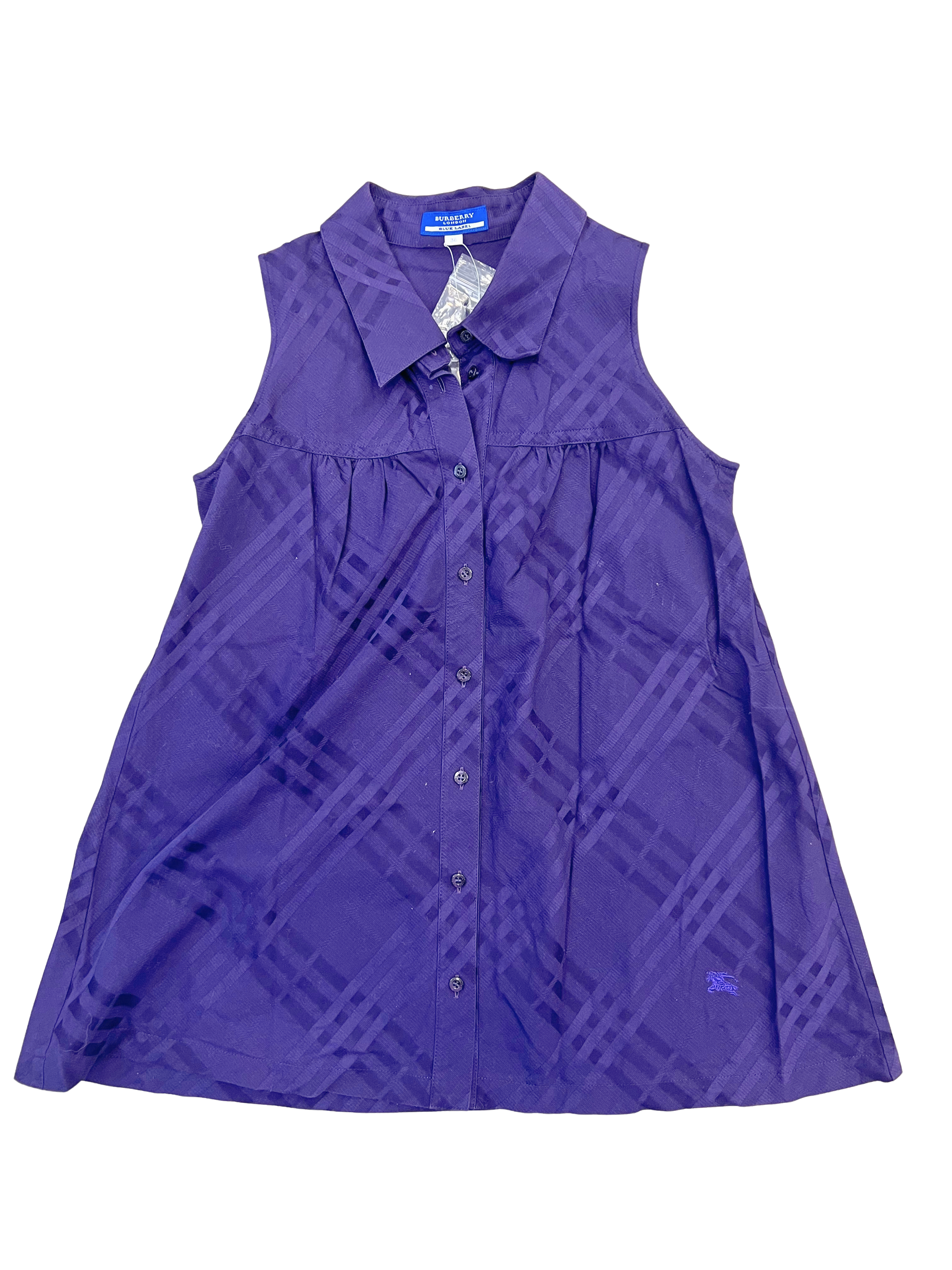 Burberry Cotton Sleeveless Blouse
