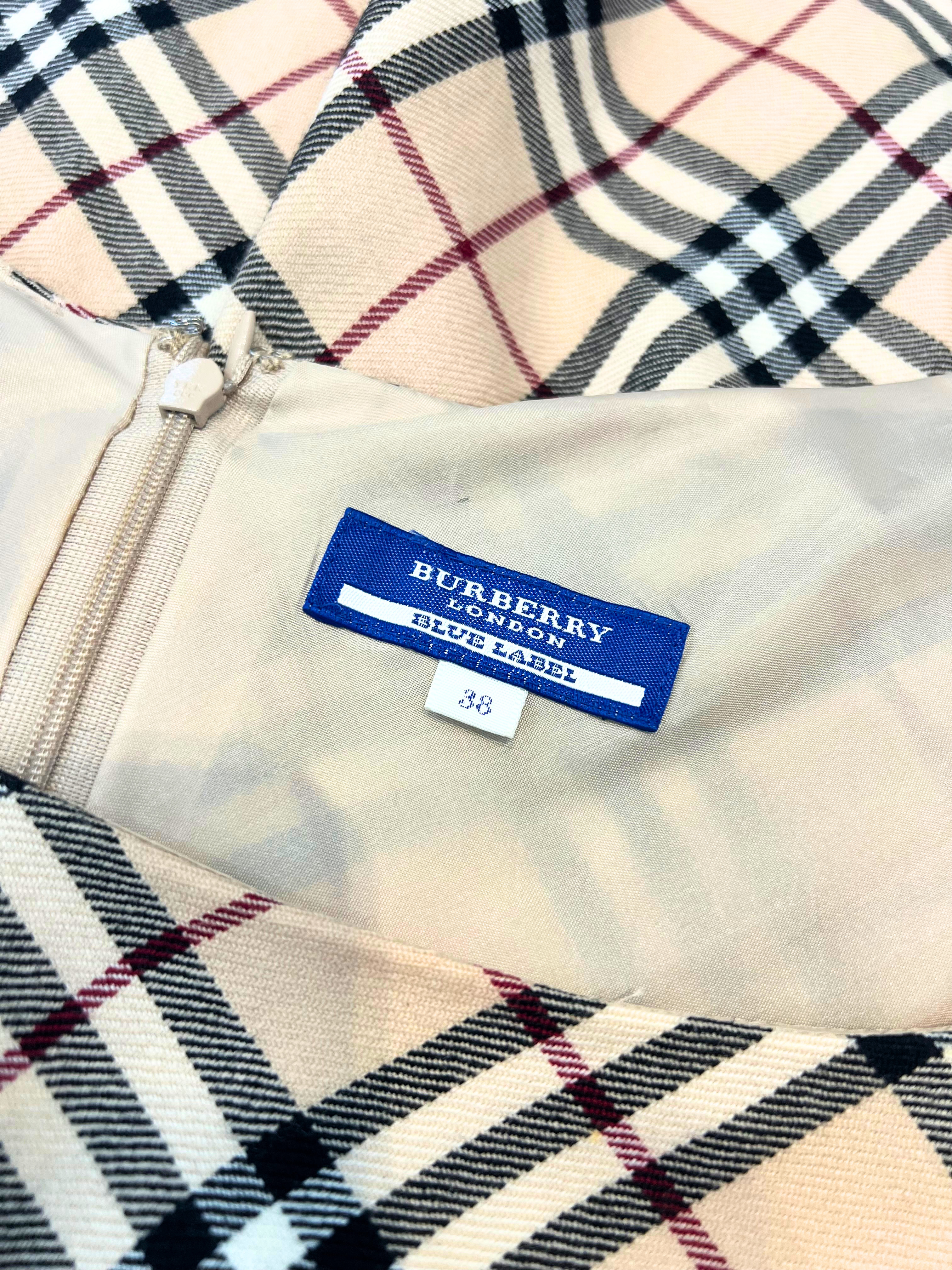 Burberry Novacheck Cotton Dress