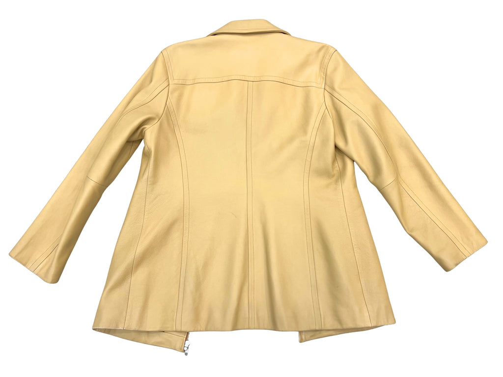 Coach Leather Coat
