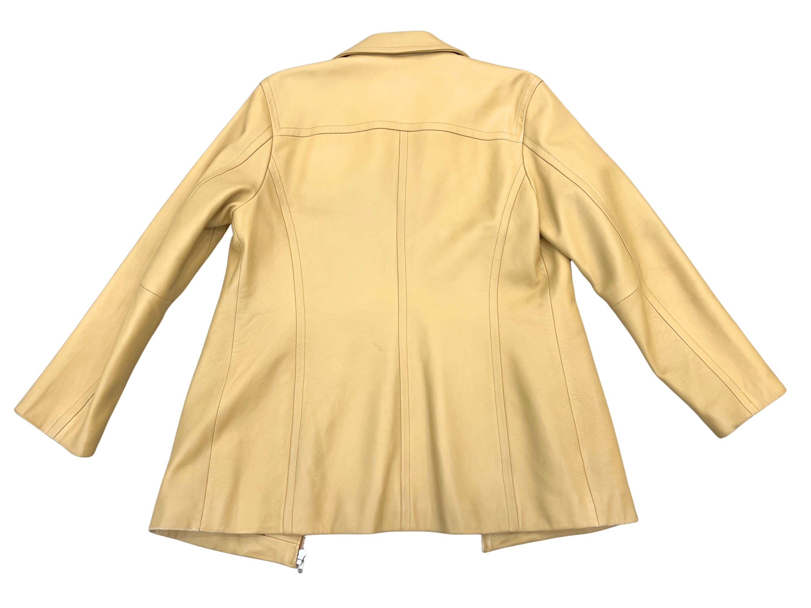 Coach Leather Coat