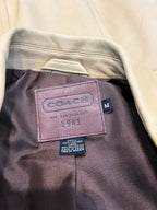 Coach Leather Coat