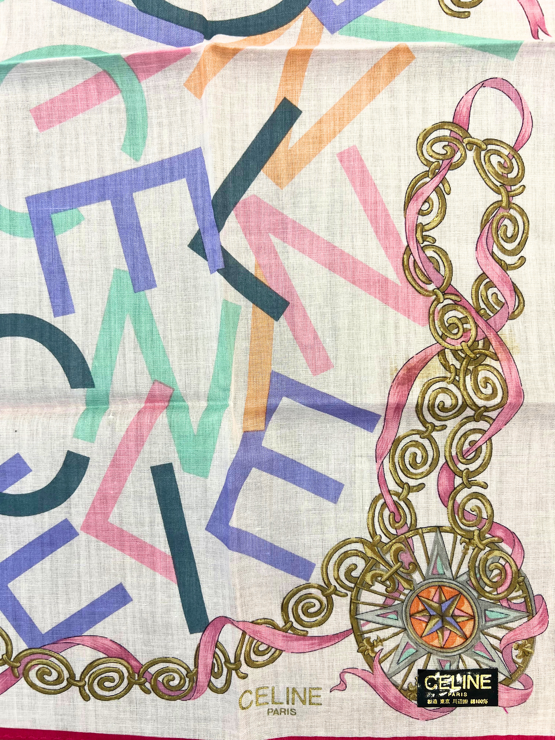 Celine Cotton Handkerchief Secondary image