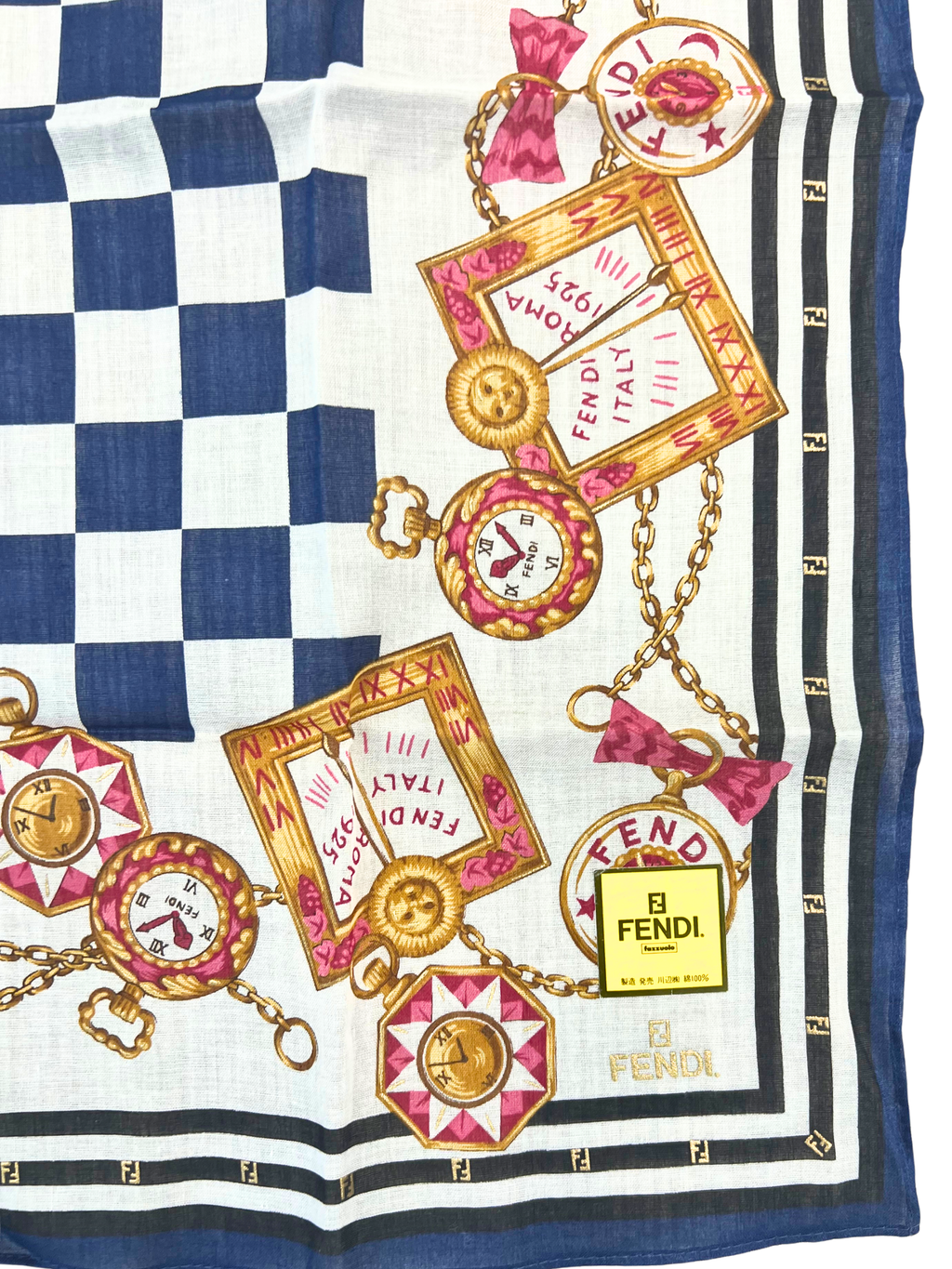 Fendi Cotton Handkerchief