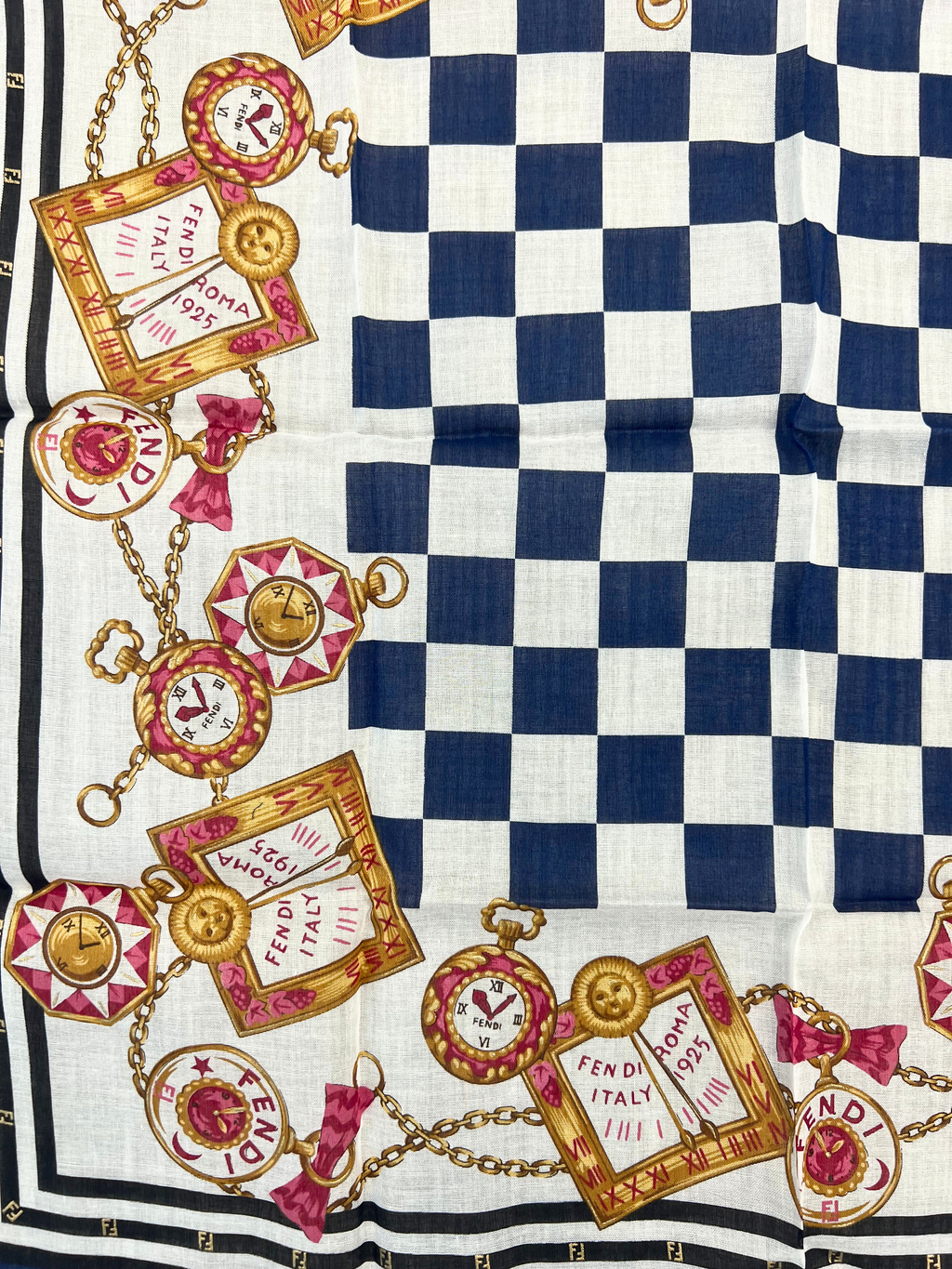 Fendi Cotton Handkerchief