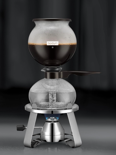 Bodum Pebo Vacuum Coffee Maker With Burner & Accessories Main image