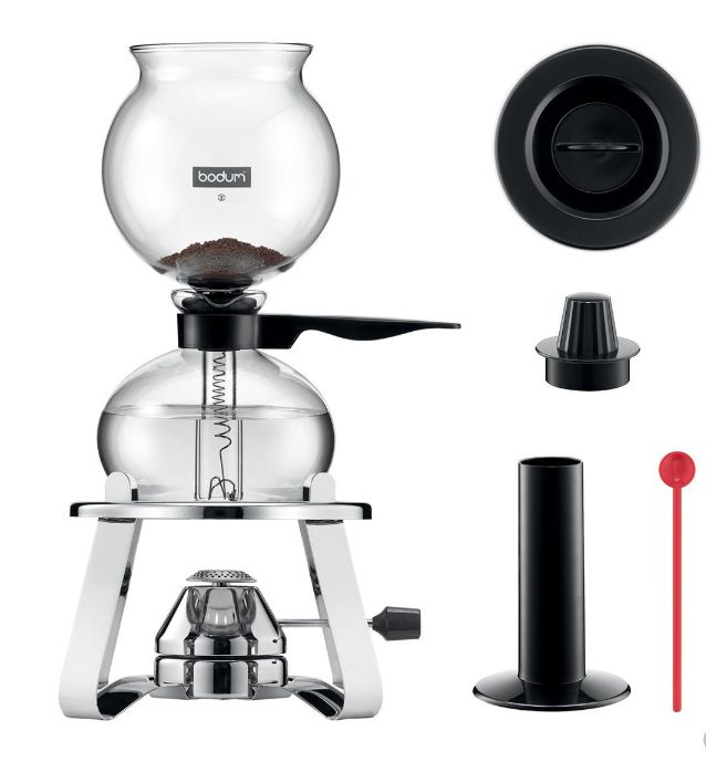 Bodum Pebo Vacuum Coffee Maker With Burner & Accessories Secondary image