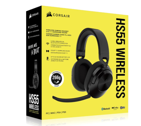 Corsair HS55 Gaming Wireless Headset Secondary image