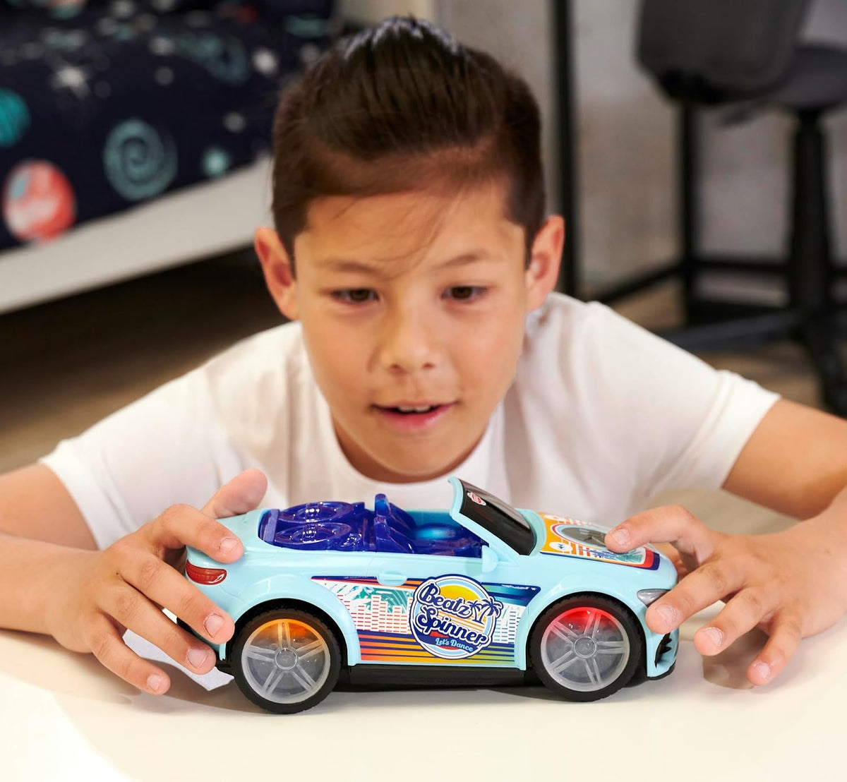 Dickie 203765008 Mercedes E-Class Beatz Spinner Dancer Vehicle 23 cm Sounds and Lights from 3 Years