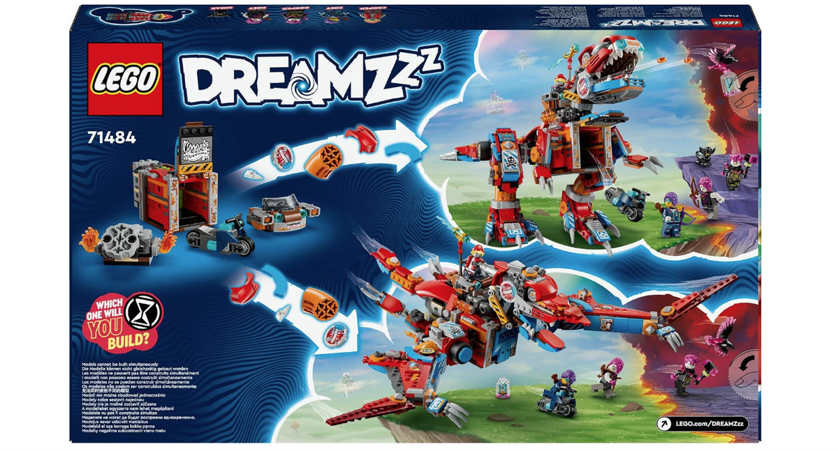 Lego DreamZzz Cooper C-Rex Dinosour Robot