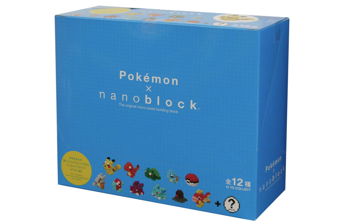 Mini Pokemon NanoBlock By Kawada