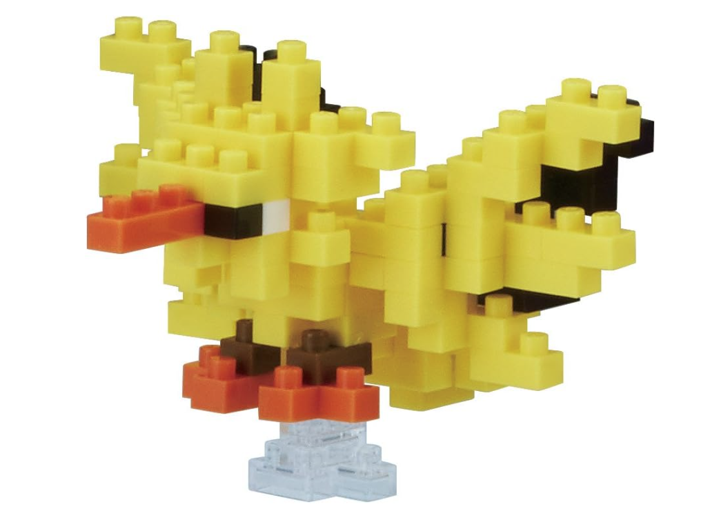 Mini Pokemon Nanoblock By Kawada Set Of 6