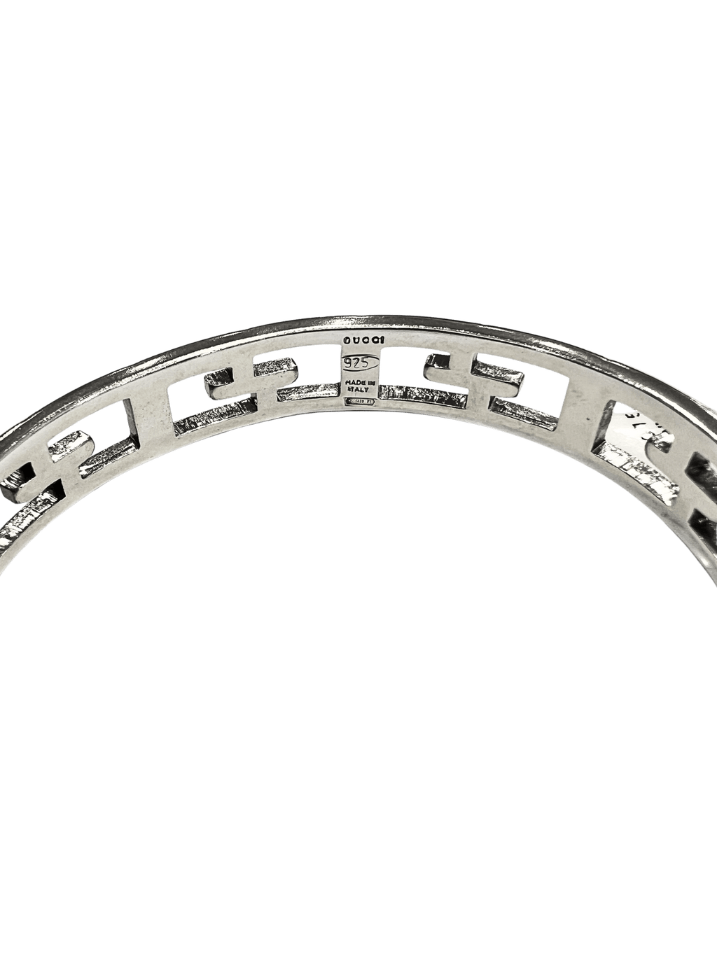 Gucci Sterling Silver Bangle