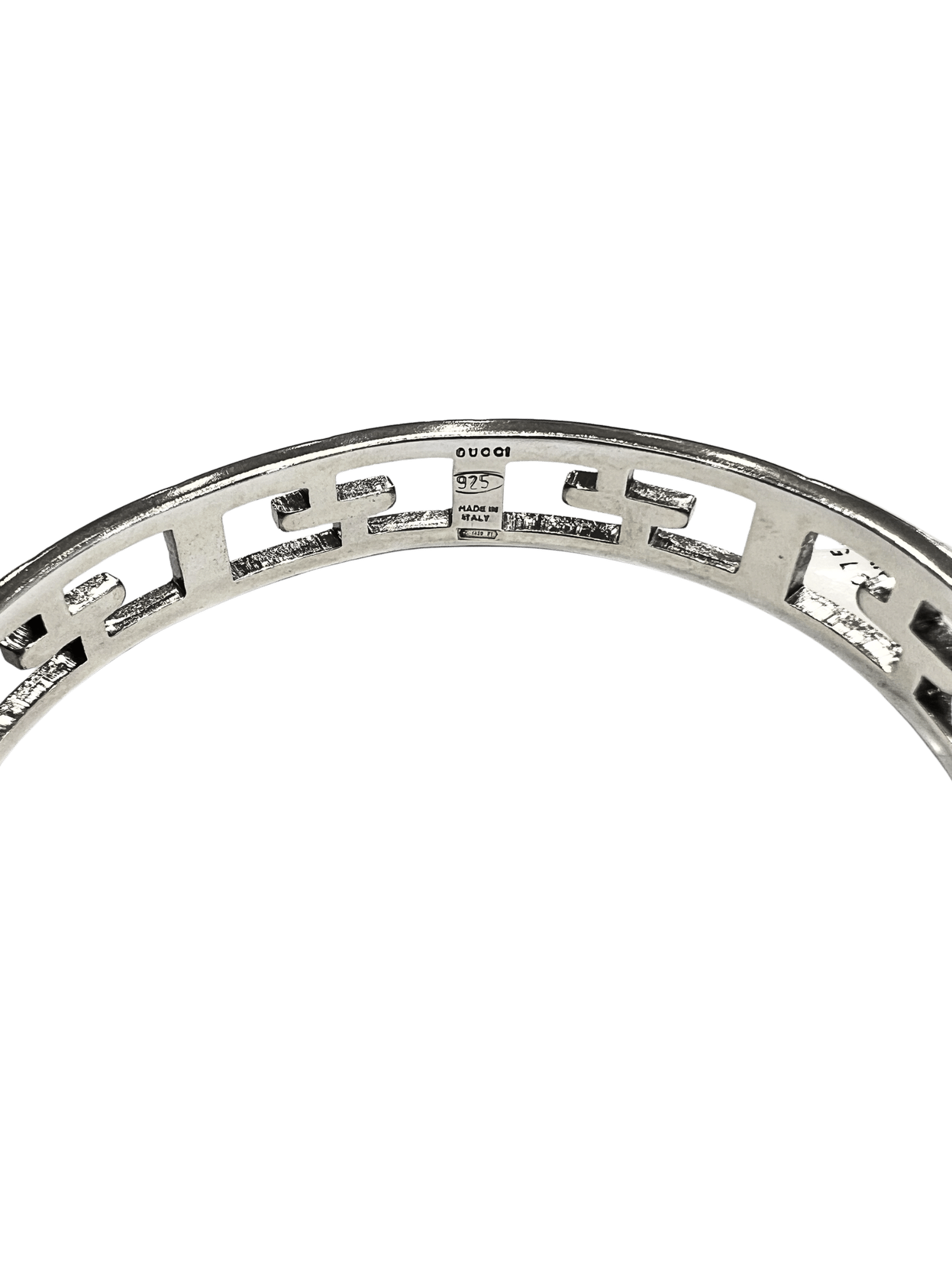 Gucci Sterling Silver Bangle
