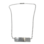 Gucci Ball Chain Sterling Silver Necklace