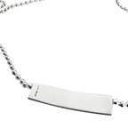 Gucci Ball Chain Sterling Silver Necklace