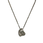 Tiffany & Co Sterling 925 Silver Full Heart Necklace