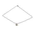 Tiffany & Co Sterling 925 Silver Full Heart Necklace