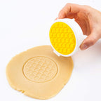 Tovolo Classic Print, Templates Reverse, Dishwasher Safe, Set of 6 Cookie Cutters, 1, Yellow