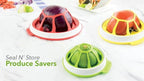 Tovolo Seal 'N Store Produce Keeper Food Storage for Fruit, Onions & Veggies, Small, Yellow