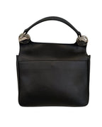 Kenzo Tote Bag-Black Leather/Eye Design