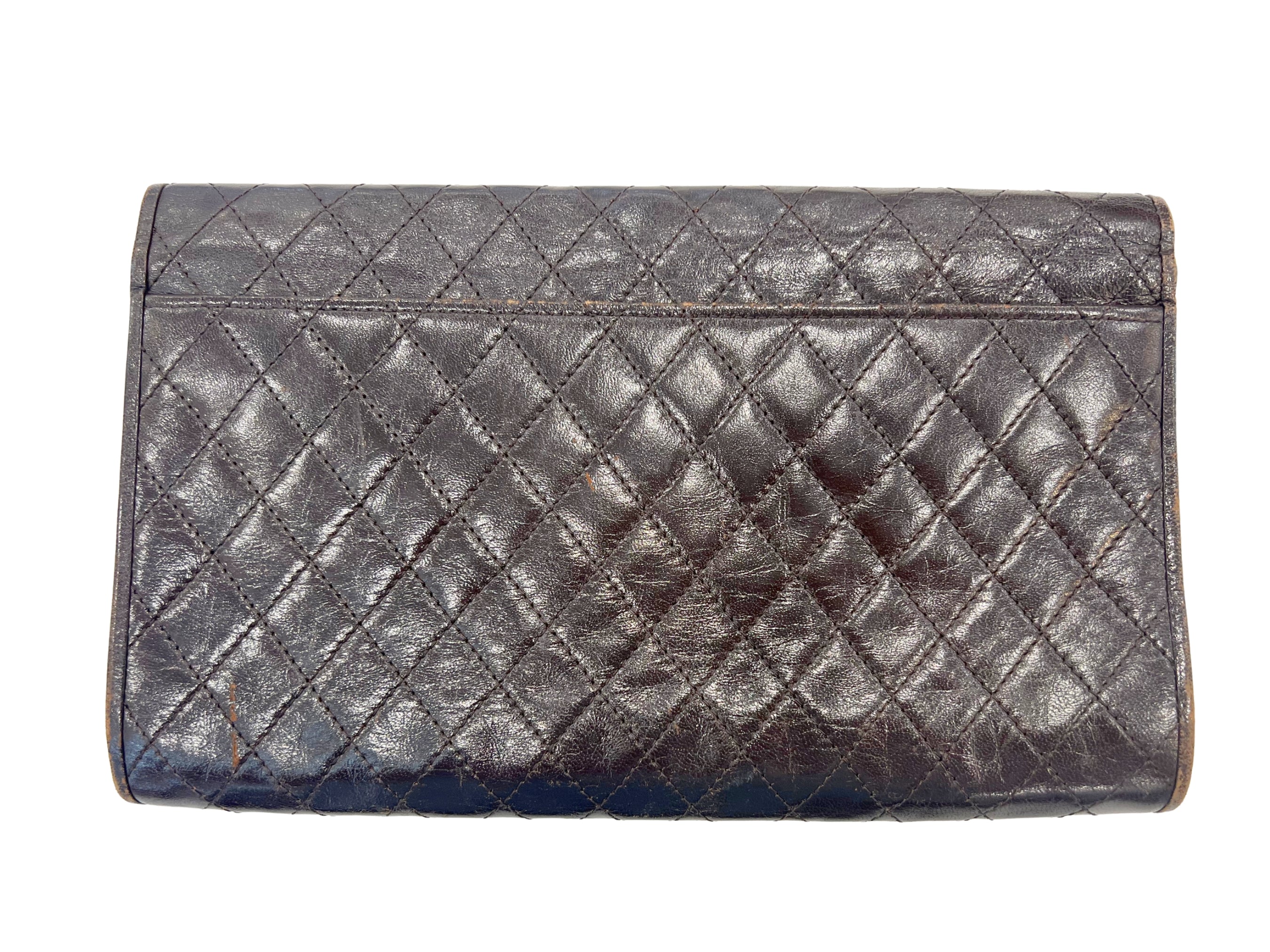 Yves Saint Laurent Leather Clutch Bag