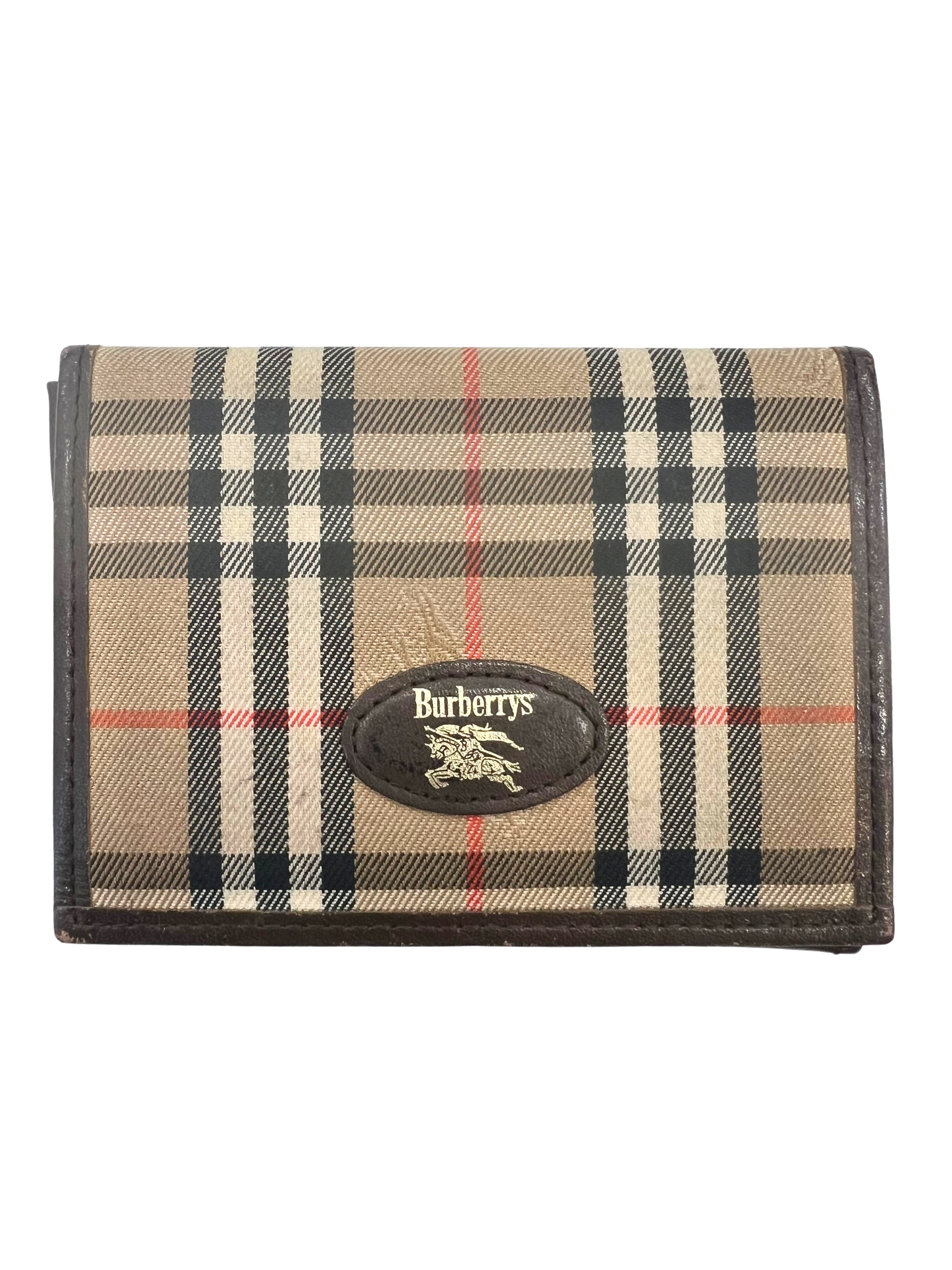 Burberry Novacheck Leather Wallet Main image