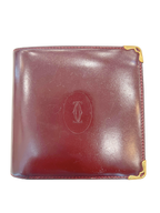 Cartier Must De Cartier Leather Duo Fold Wallet