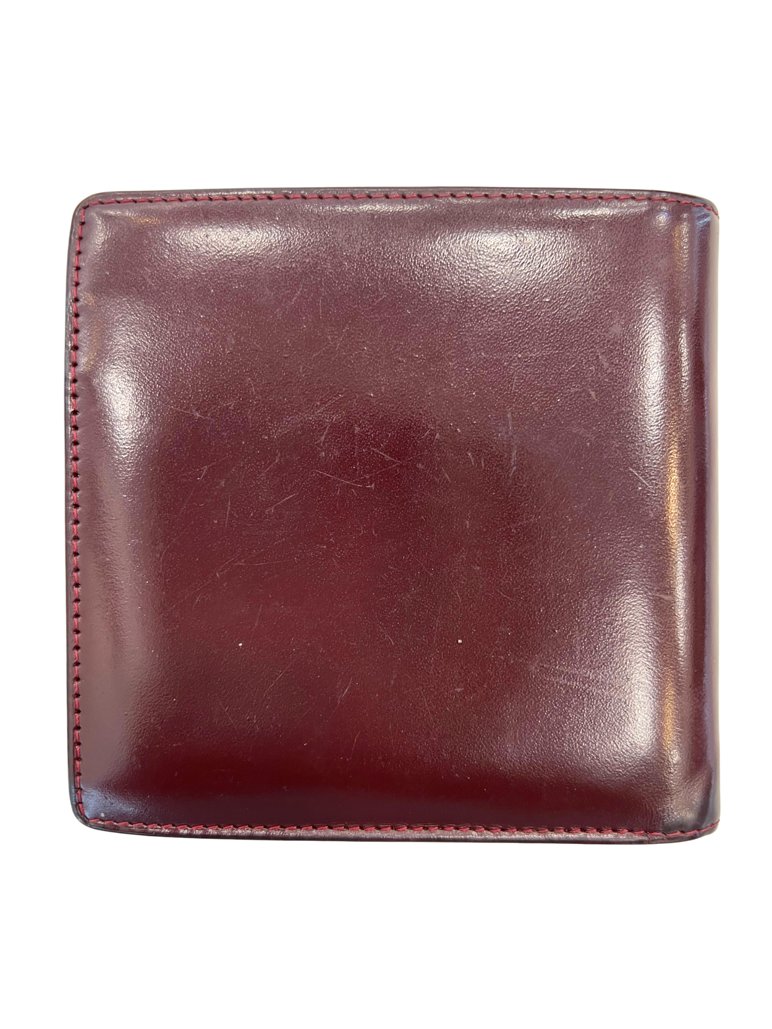 Cartier Must De Cartier Leather Duo Fold Wallet
