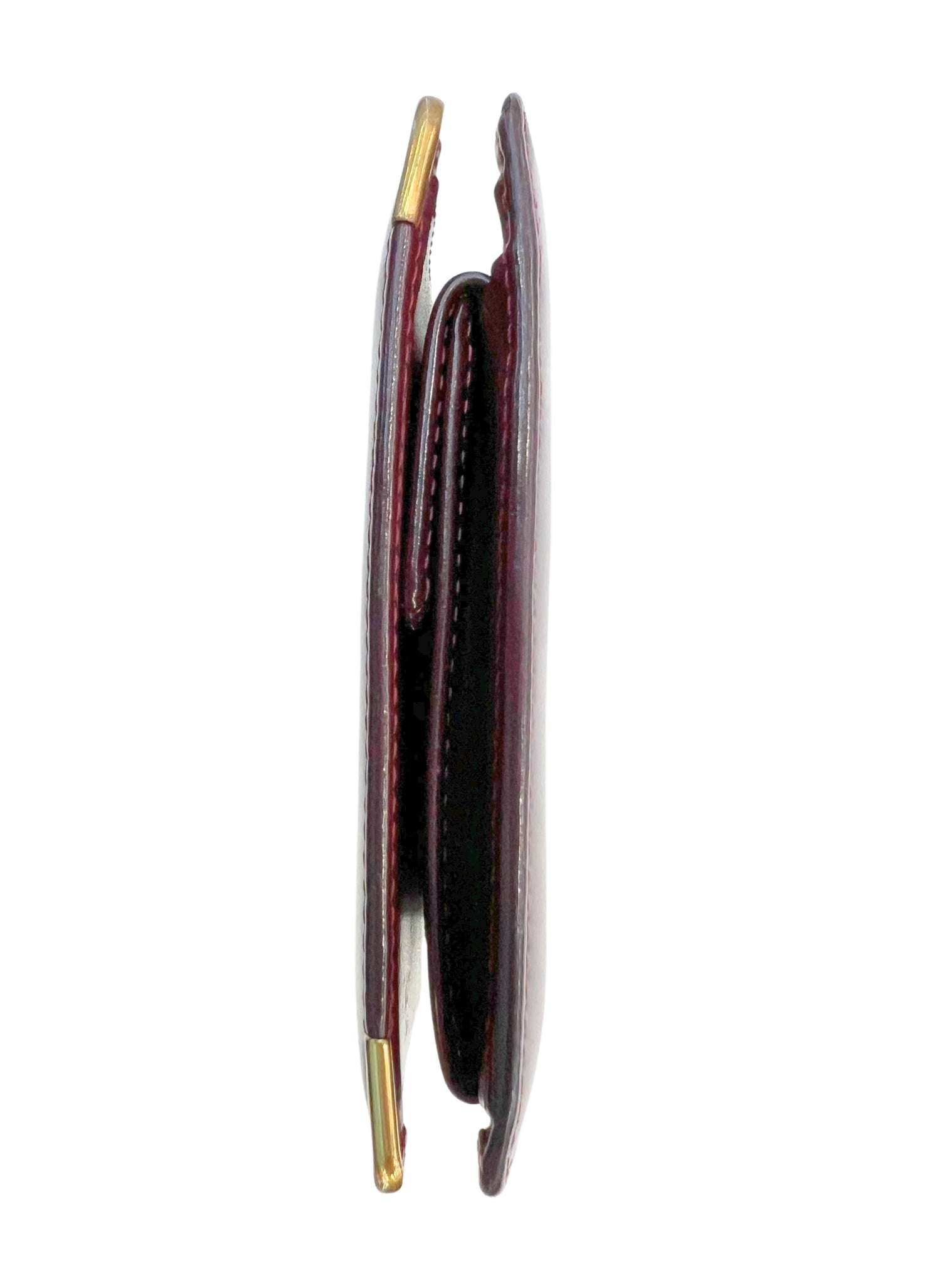 Cartier Must De Cartier Leather Duo Fold Wallet