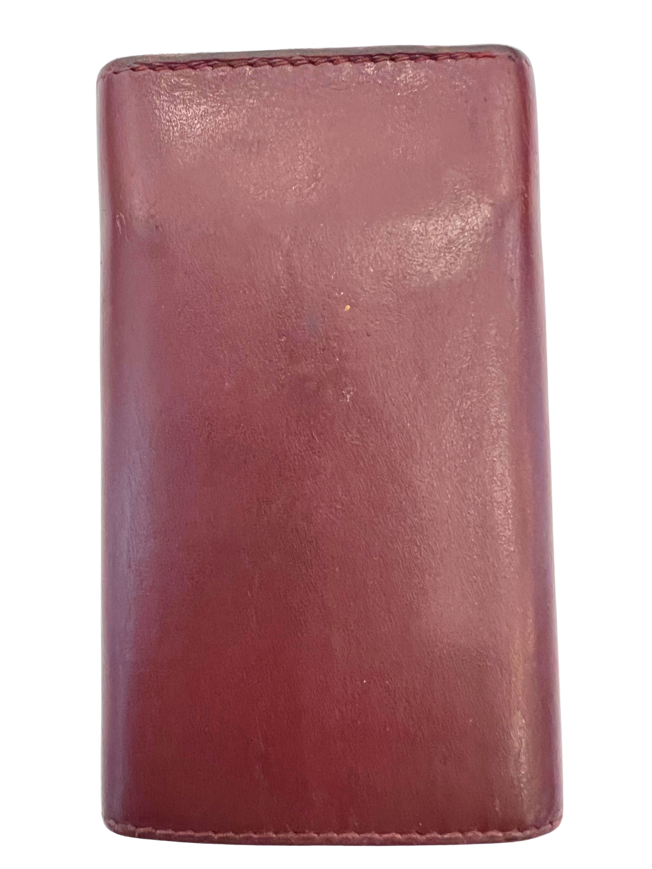 Cartier Must De Cartier Leather Key Case