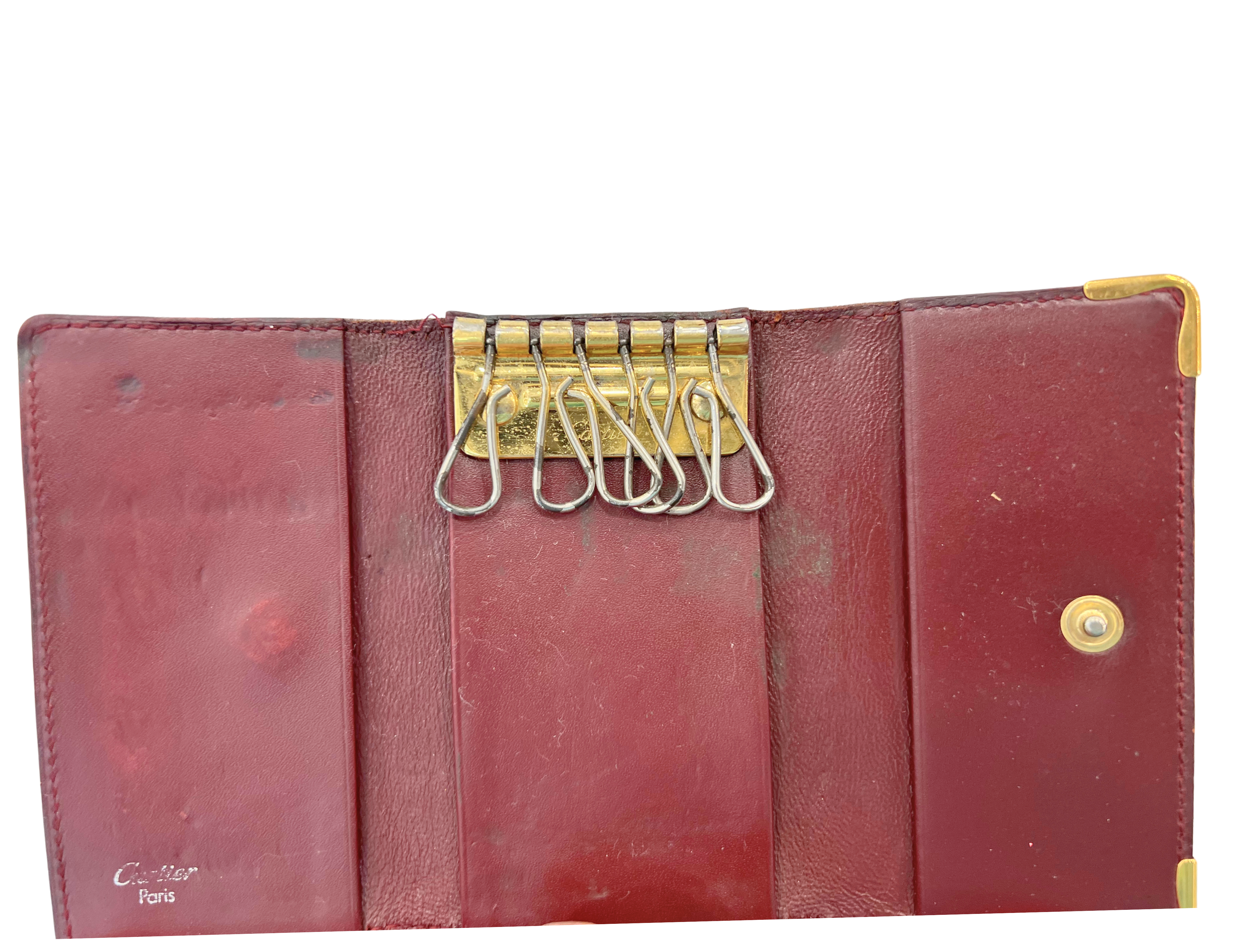 Cartier Must De Cartier Leather Key Case Secondary image